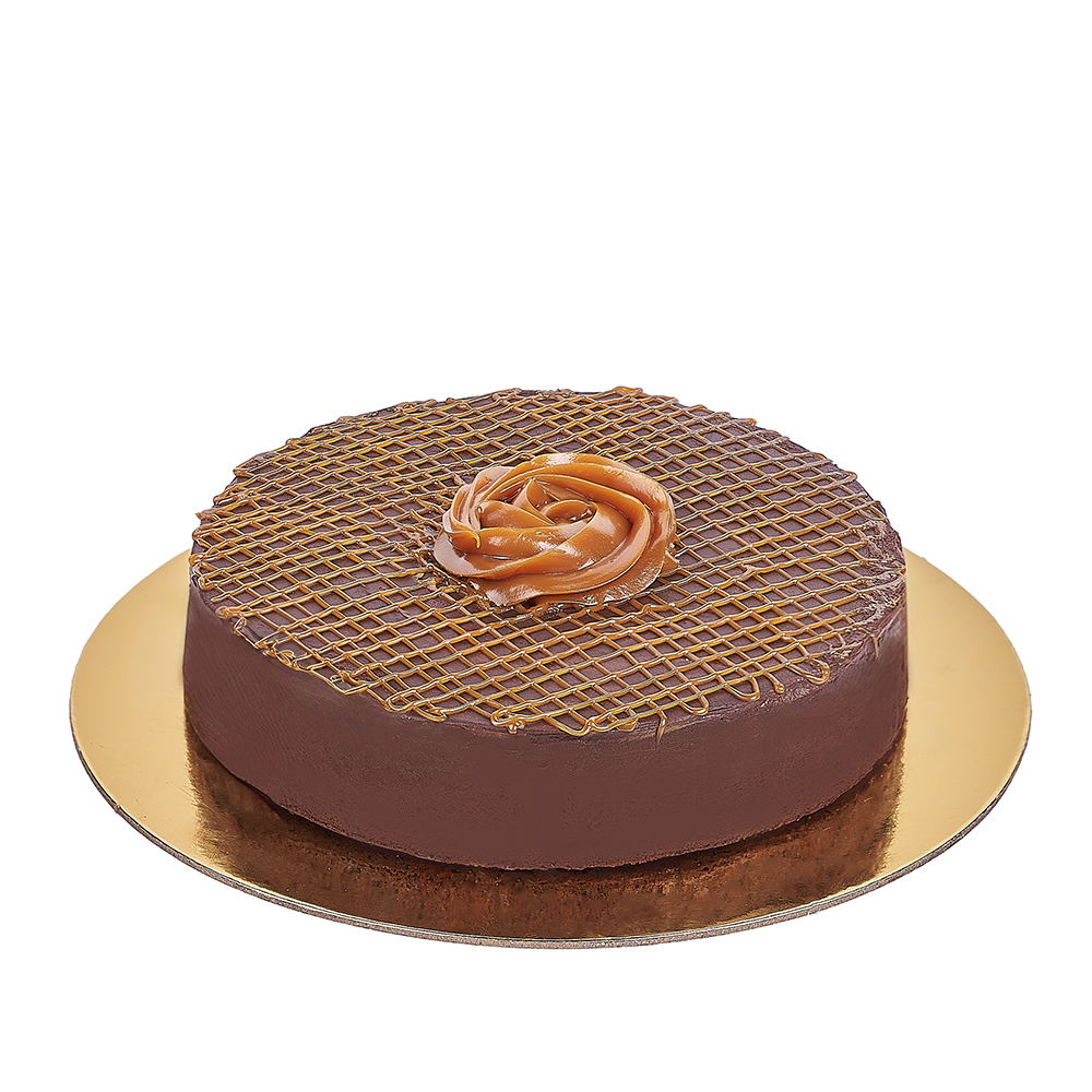 America Blooms Bakery Flourless Chocolate Cake – how the gift is presented