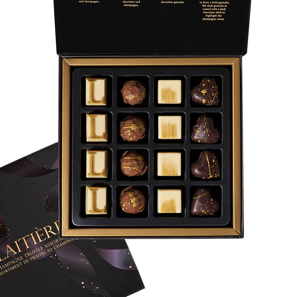 Bubbly and Truffle Gift Set, USA – how the gift is presented