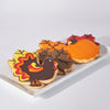 Assorted Fall Cookies, Baked Goods, Fall Cookies, Thanksgiving Cookies, America Blooms Delivery