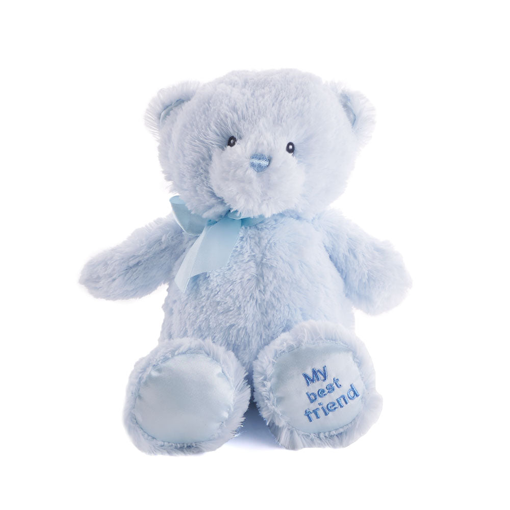 Blue Best Friend Baby Plush Bear, Baby Boy Plushies, Baby Toys, Baby Plushies, Plushy Toys, Blooms America Delivery