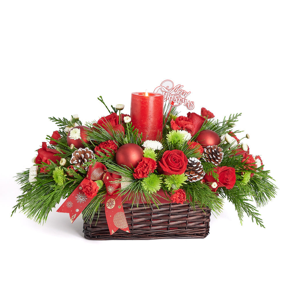 holiday,  centrepiece,  Floral Arrangement,  christmas,  floral gift delivery, delivery floral gift, christmas delivery blooms america, Blooms america christmas delivery, America Blooms