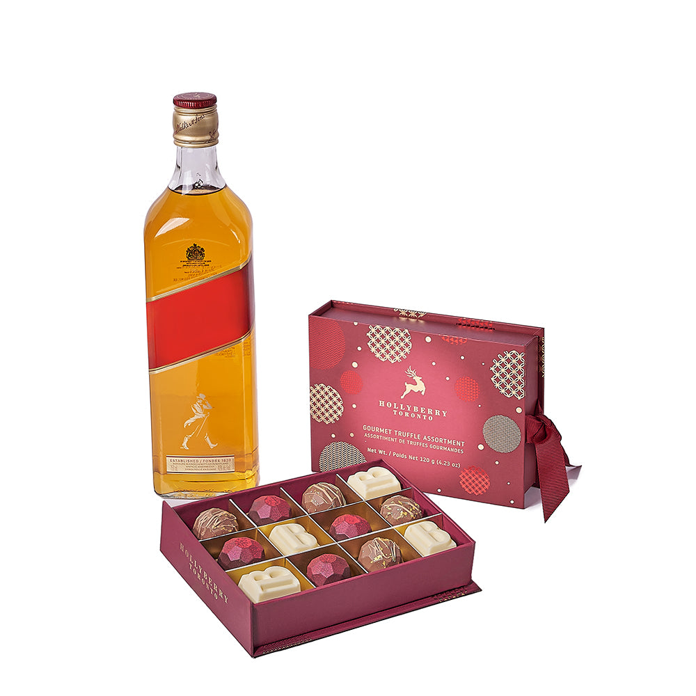 Christmas Liquor &amp; Chocolate Gift, christmas gift, christmas, liquor gift, liquor, America delivery