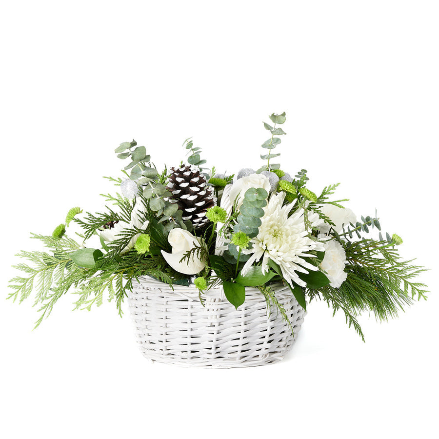 Mixed flower arrangement, Mixed Floral Arrangement, Flower Arrangement, Floral Arrangement, holiday, christmas, Set 24010-2021, holiday floral delivery, delivery holiday floral, christmas arrangement Blooms America, Blooms America Delivery christmas arrangement, america