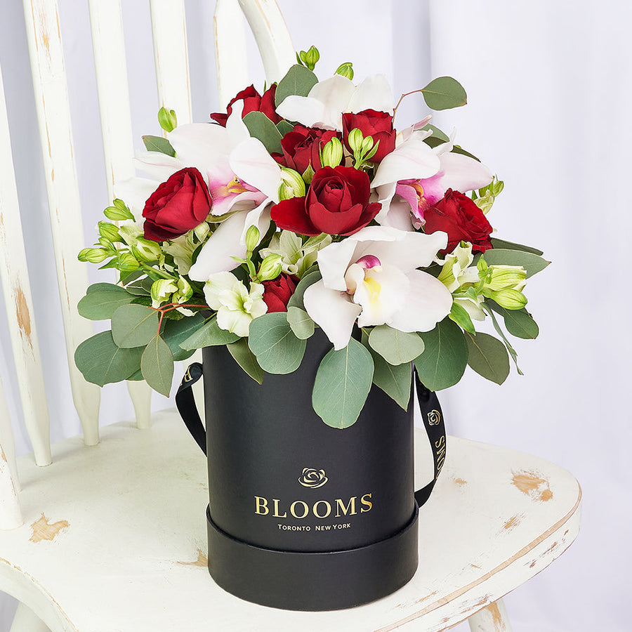 Graceful Orchid & Alstroemeria Box – Orchid Gifts– America Blooms delivery