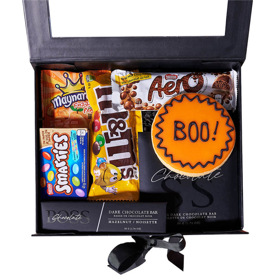 Halloween Chocolate Gift Box, halloween gift, halloween, gourmet gift, gourmet, candy gift, candy. America Blooms-America Blooms Delivery