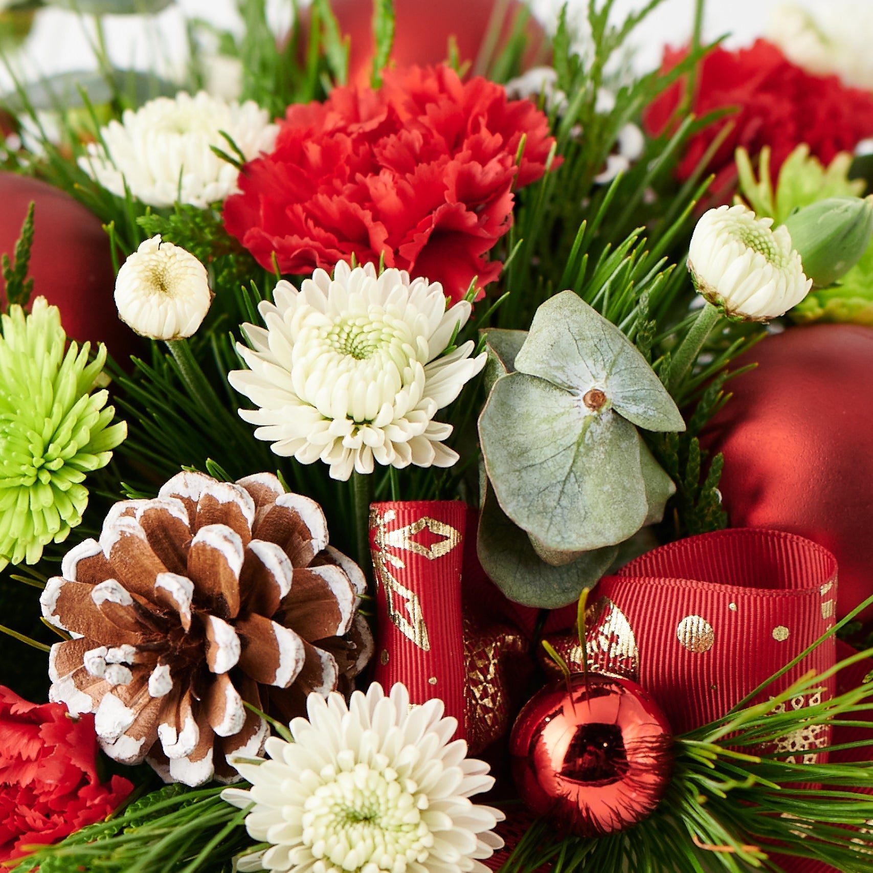 christmas, Flower Arrangement, Mixed Floral Arrangement, Floral Arrangement, holiday, Set 23955-2021, holiday floral arrangement delivery, delivery floral arrangement delivery, christmas flowers blooms america, blooms america christmas flowers, america