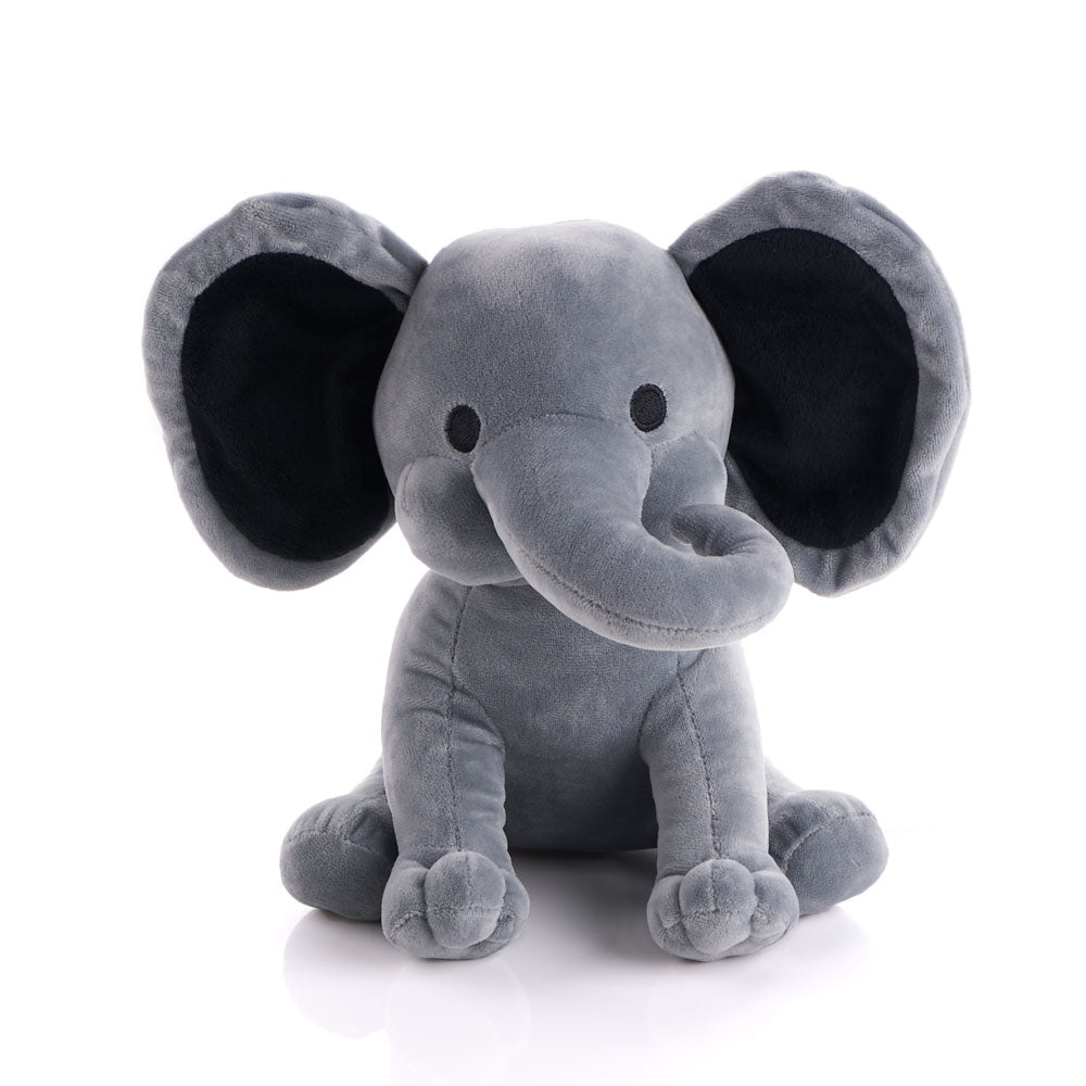 Large Grey Plush Elephant, Baby Boy Toys, Baby Plushies, Plushy Toys, Baby Gifts, America Blooms Delivery