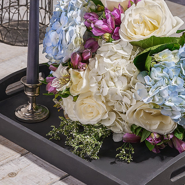 Fresh seasonal flowers arranged by hand for delivery