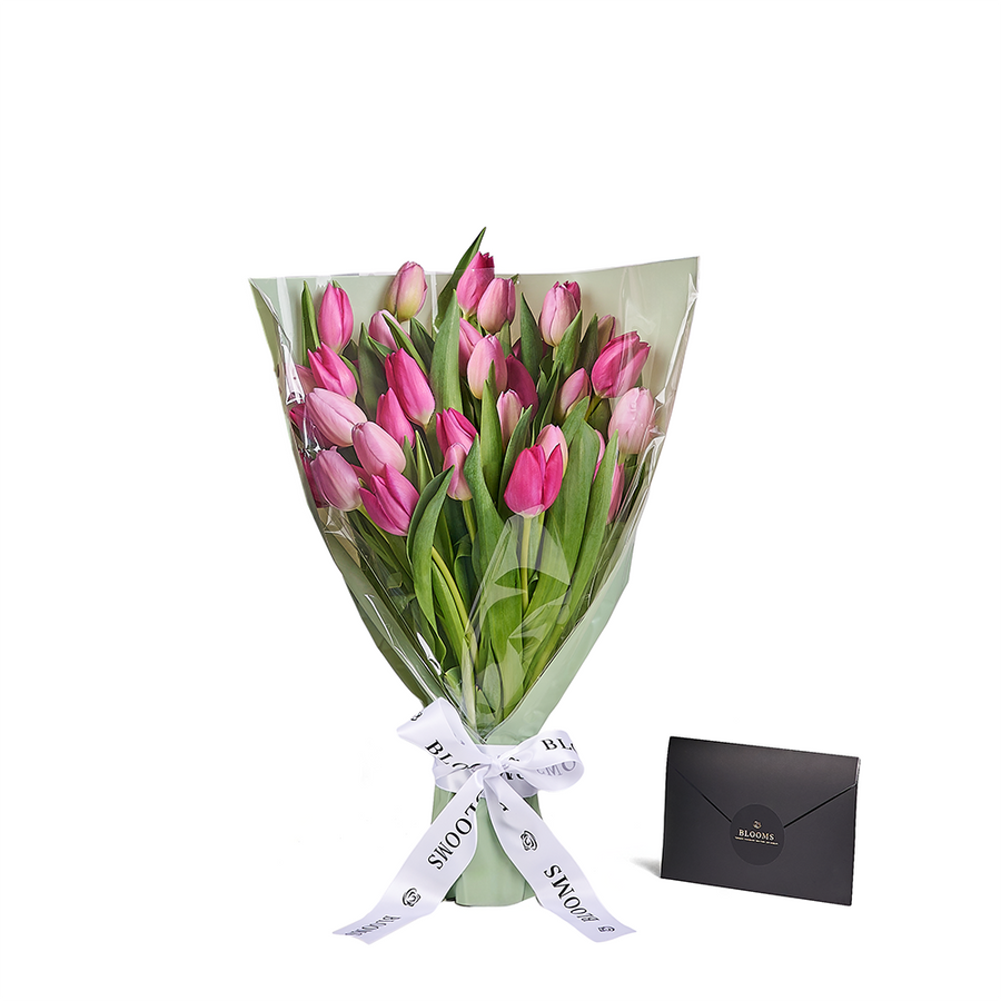 Mother’s Day Assorted Tulip Bouquet & Box, tulip gift, tulip, flower gift, flower, seasonal flower gift, seasonal flower, mothers day gift, mothers day, America delivery