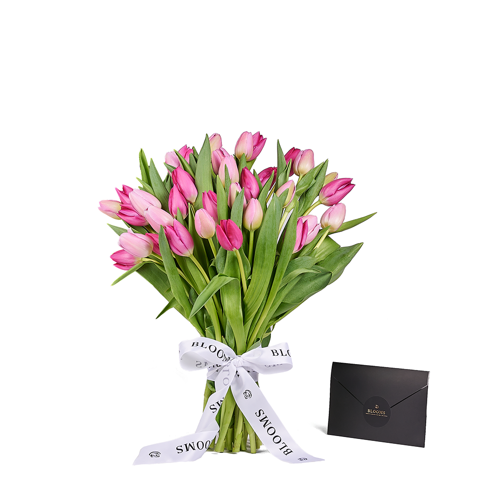 Mother’s Day Assorted Tulip Bouquet & Box, tulip gift, tulip, flower gift, flower, seasonal flower gift, seasonal flower, mothers day gift, mothers day, America delivery