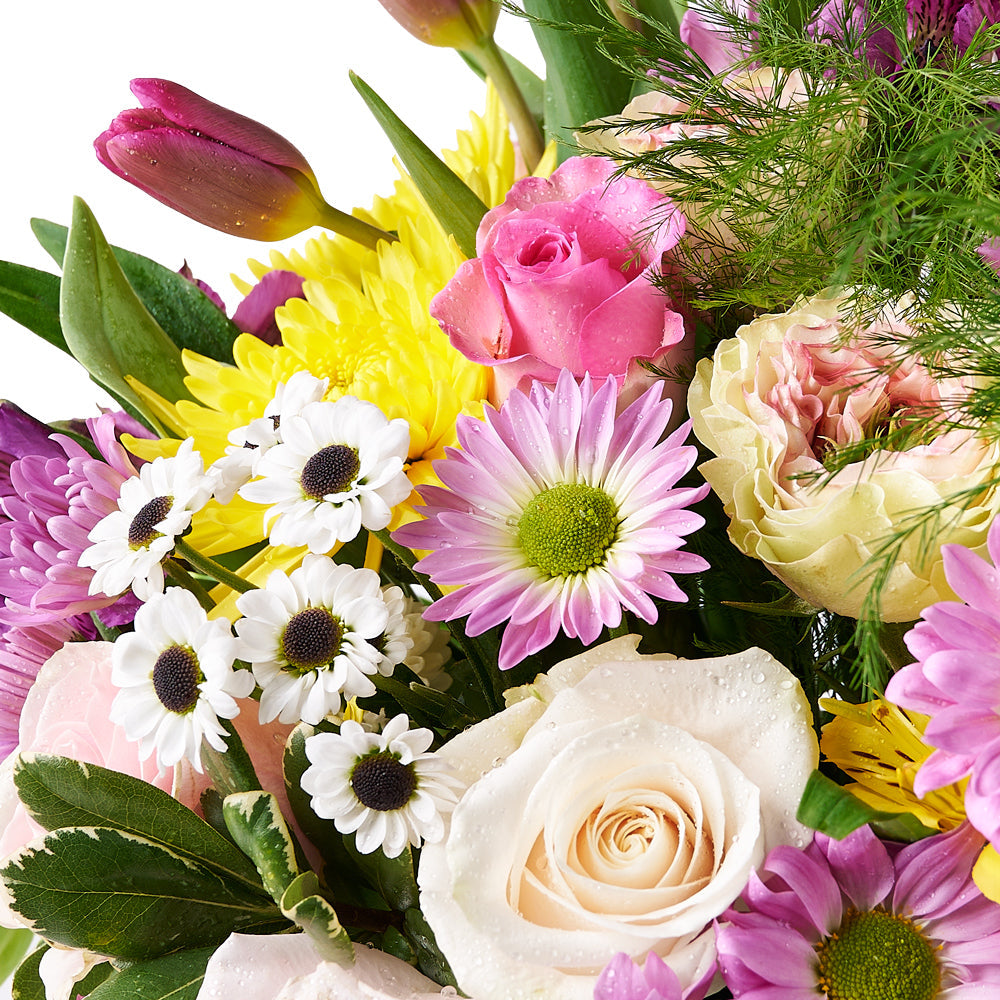 Mom's Floral Hat Box – how the gift is presented