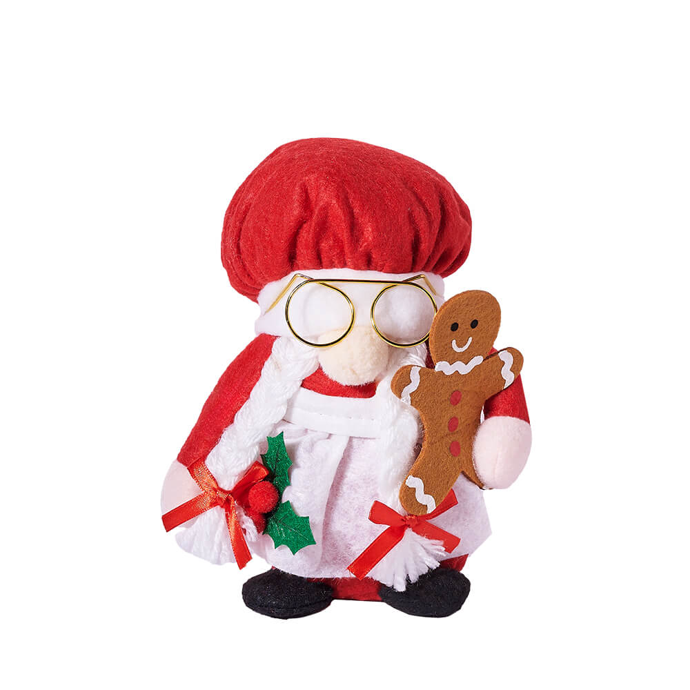 Mrs. Claus Plushie, plush toy, plush, decoration gift, decoration, christmas gift, christmas, holiday gift, holiday. America Blooms-America Blooms Delivery