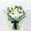 Parisian Whisper Tea Rose Bouquet, from America Blooms - America Delivery.