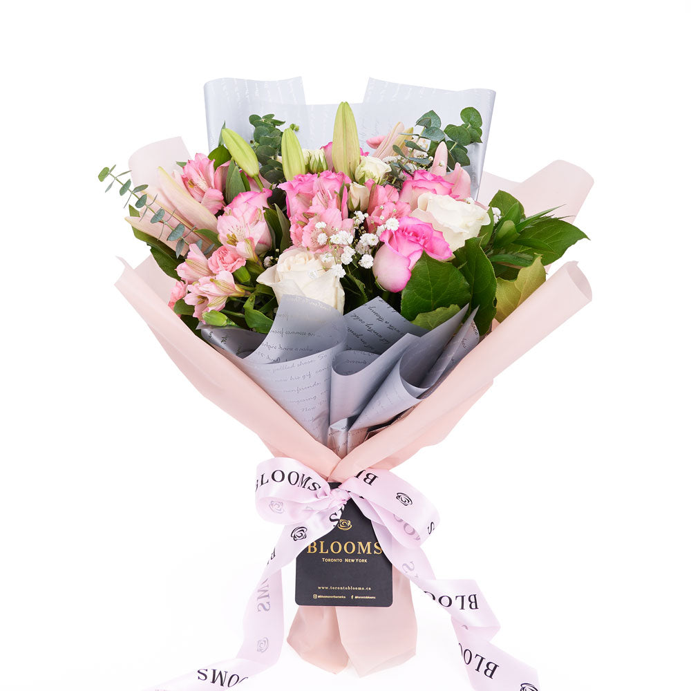 Pastel Dreams 12 Stem Mixed Rose Mother's Day Edition, Mother's Day Rose Bouquet Gift from America Blooms - America Delivery.