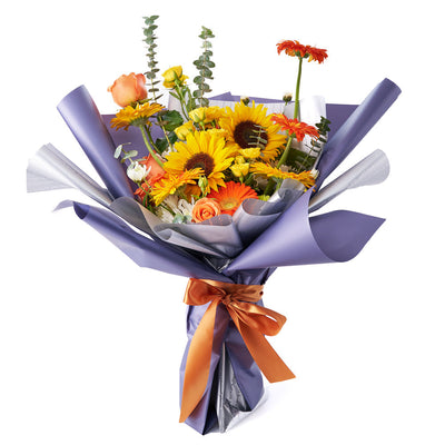 Ray of Hope Sunflower Bouquet, sunflower bouquet from America Blooms - America Delivery.