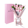 Simply Perfect Pink Rose Bouquet & Box, rose gift, floral gifts, gifts, flowers, mother’s day. America Blooms Delivery