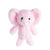 Small Pink Plush Elephant