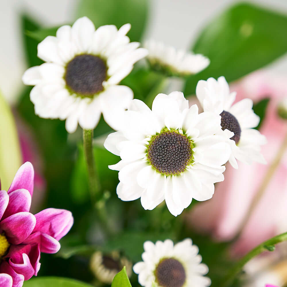 Mother's Day Roses and Lilies Basket – how the gift is presented