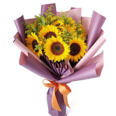 Summer Glory Sunflower Bouquet, from America Blooms - Same Day America Delivery.