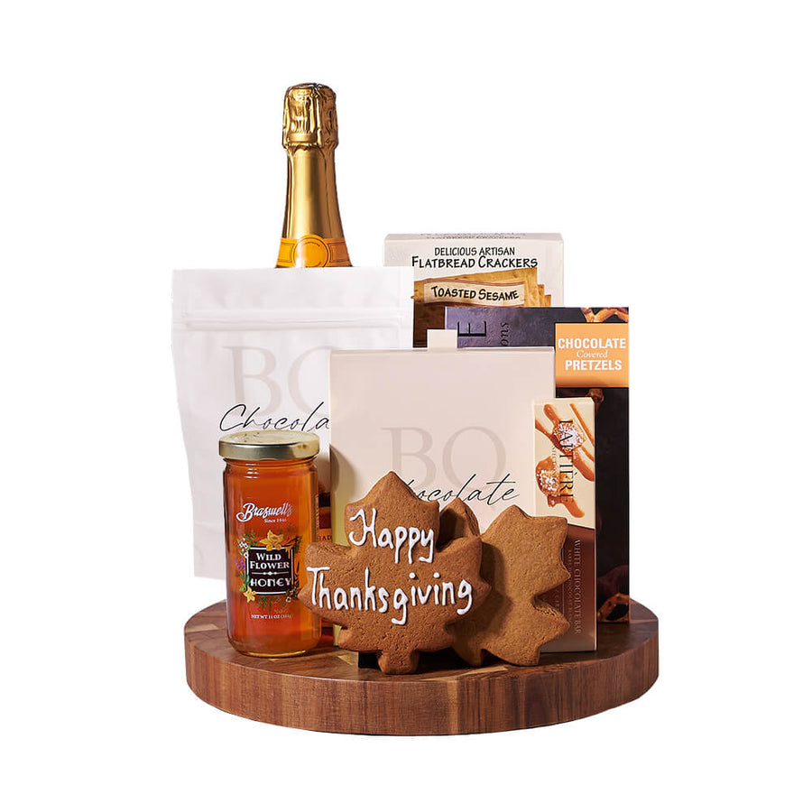 Thanksgiving Champagne & Snack Gift Board, champagne gift, champagne, sparkling wine gift, sparkling wine, gourmet gift, gourmet, thanksgiving gift, thanksgiving. America Blooms-America Blooms Delivery