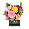 Mix Flower Hat Box Arrangement - America Blooms America Blooms Delivery