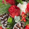 Mix Floral Arrangement,  Floral Arrangement,  holiday,  christmas,  Floral Gift,  Floral Gift Box,  Set 23993-2021, holiday flower box delivery, delivery flower box, christmas box America, America christmas box, Blooms America