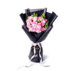 Valentine's Day 12 Stem Pink Rose Bouquet, America Flower Delivery, Valentine's Day gifts, rose gifts. Blooms America Delivery