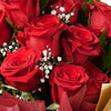 Valentine's Day 12 Stem Red Rose Bouquet With Box & Wine, roses, wine, Valentine's day gifts, Blooms America Flower Delivery