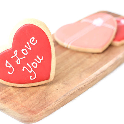 Valentine's Day Assorted Heart Cookies, Blooms America Delivery