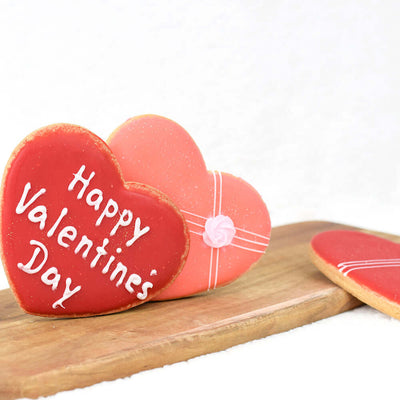 Valentine's Day Assorted Heart Cookies, America Blooms -America Blooms Delivery