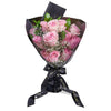 Valentine's Day 12 Stem Pink Rose Bouquet, America Flower Delivery, Valentine's Day gifts, rose gifts. America Blooms Delivery