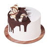 Black + White Layer Cake, cake gift, cake, baked goods, baked goods gift, gourmet gift, gourmet, America Blooms Delivery