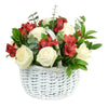 Bountiful Garden Basket For Mom - Mixed Floral Gift Basket - America Blooms Delivery
