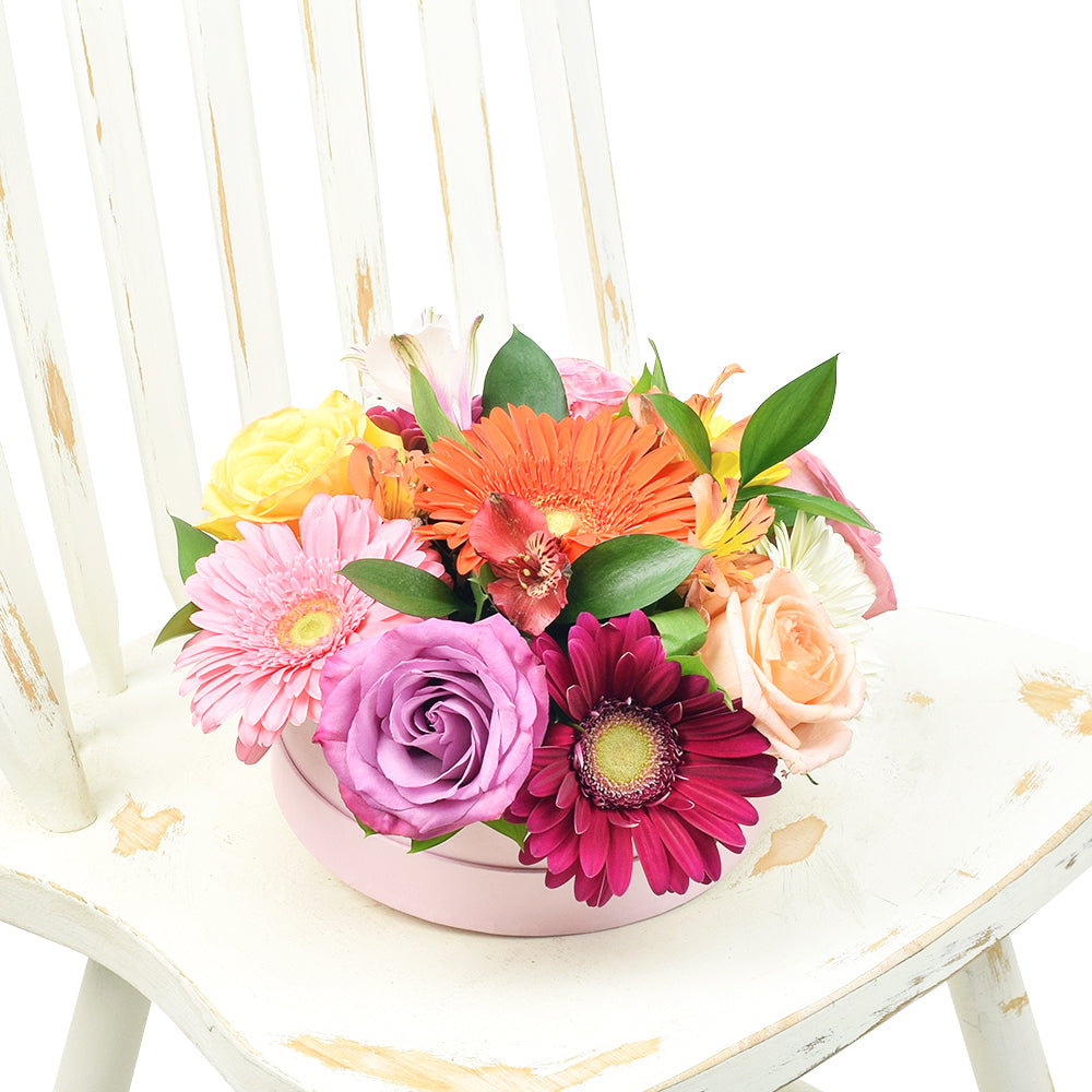 Celebrating Her Flower Gift, a gorgeous gift for any occasion from America Blooms - America Delivery.