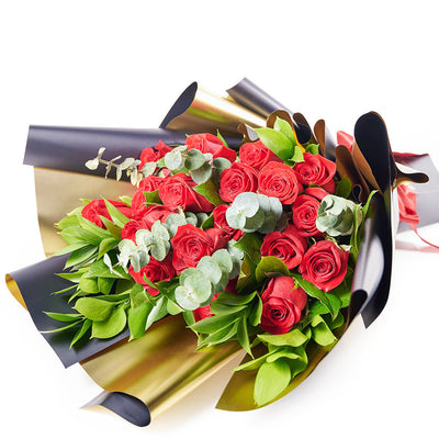 Red rose bouquet. America Blooms-America Blooms Delivery