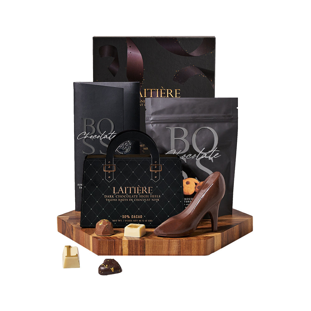 Dark Chocolate Variety Gift Board, chocolate gift, chocolate, gourmet gift, gourmet. America Blooms- America Blooms Delivery