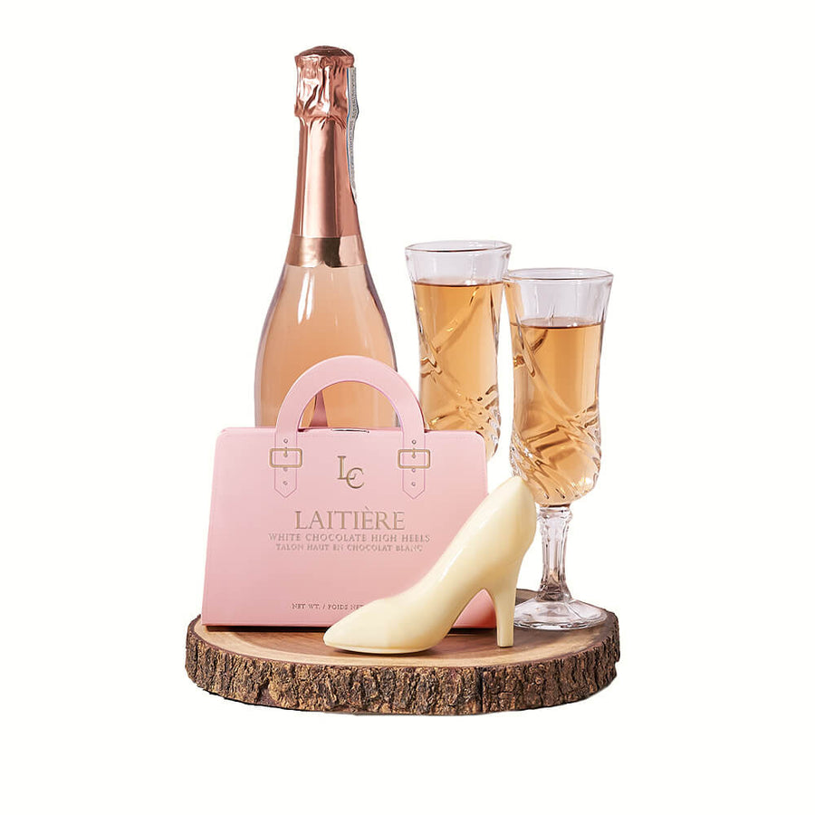 Diva Champagne & Chocolate Gift, champagne gift, champagne, sparkling wine gift, sparkling wine, chocolate gift, chocolate, gourmet gift, gourmet. America Blooms- America Blooms Delivery