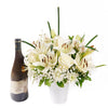 Everyday Luxury Flowers & Wine Gift from America Blooms - America Delivery.