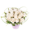 Exceptional White Rose Arrangement – Rose Gifts – America delivery