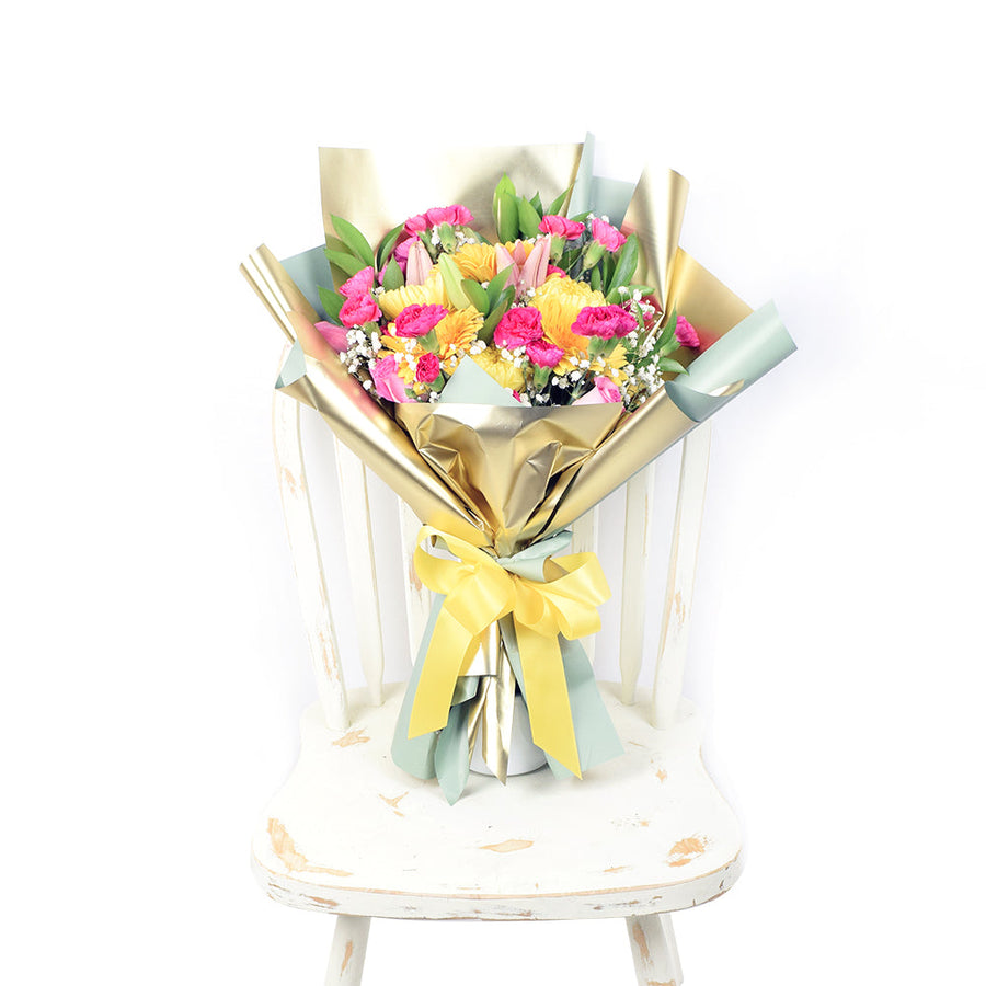 Mixed Floral Bouquet- America  Delivery