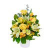 Gold & Cream Mixed Arrangement, Flower Gifts from America Blooms - America Delivery.