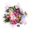 Graceful Pink Hydrangea Bouquet – Mixed Bouquets– America Bloomsdelivery