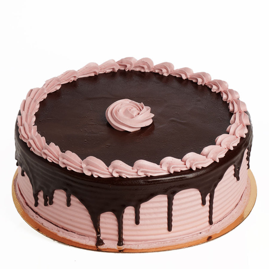 Large Chocolate Raspberry - Baked Goods - Cake Gift - America Blooms Delivery