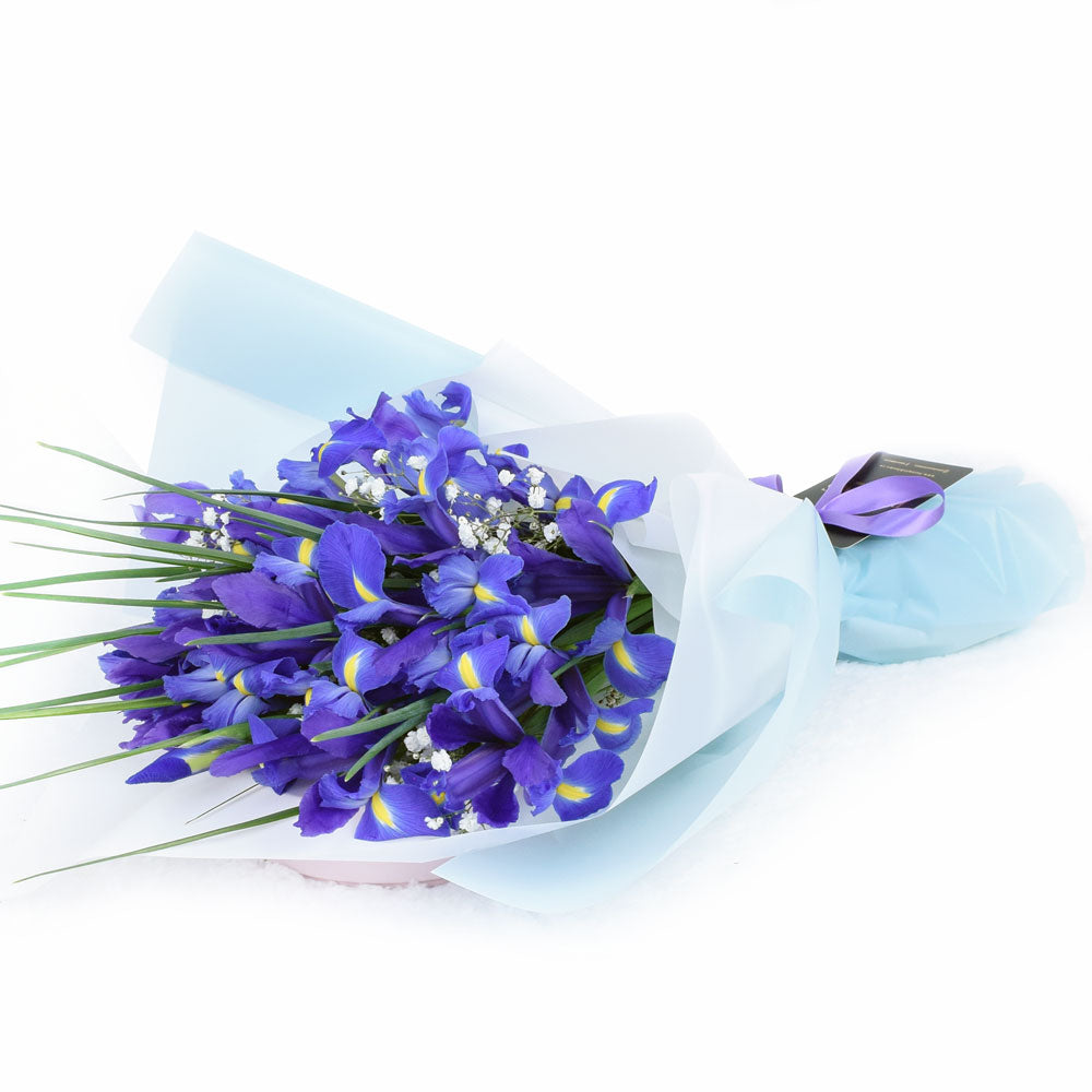 Lavish Lavender Iris Bouquet, Iris Bouquet from America Blooms - America Delivery.