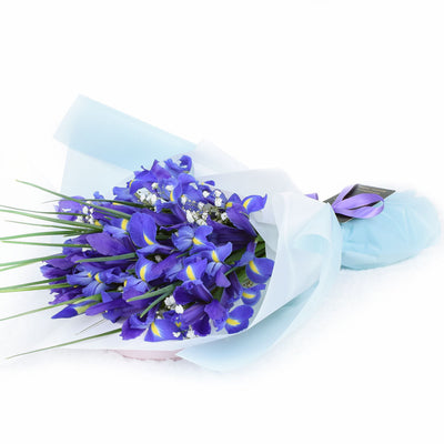 Lavish Lavender Iris Bouquet, Iris Bouquet from America Blooms - America Delivery.