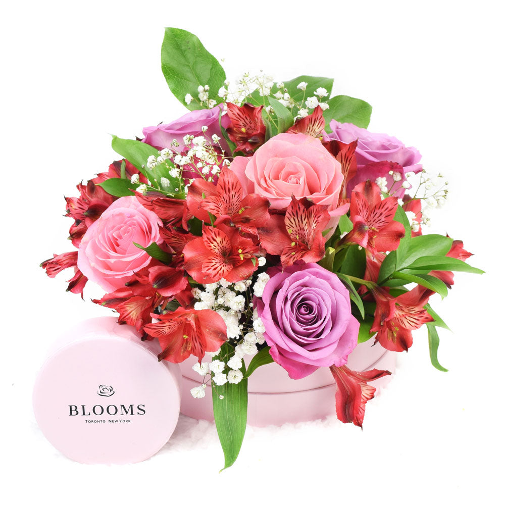 Livewire Lilies Chocolate &amp; Flower Gift, Flower Gifts from America Blooms - America Delivery.
