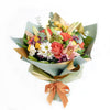Mixed floral rose and lily bouquet. Blooms America  Delivery.