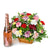 Luxe Delight Flowers Champagne Gift