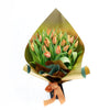 Orange tulip bouquet. America Bloomserica Blooms Delivery.