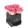 Mother’s Day Demure Pink Rose Gift, Roses Hat Box from America Blooms - America Delivery.